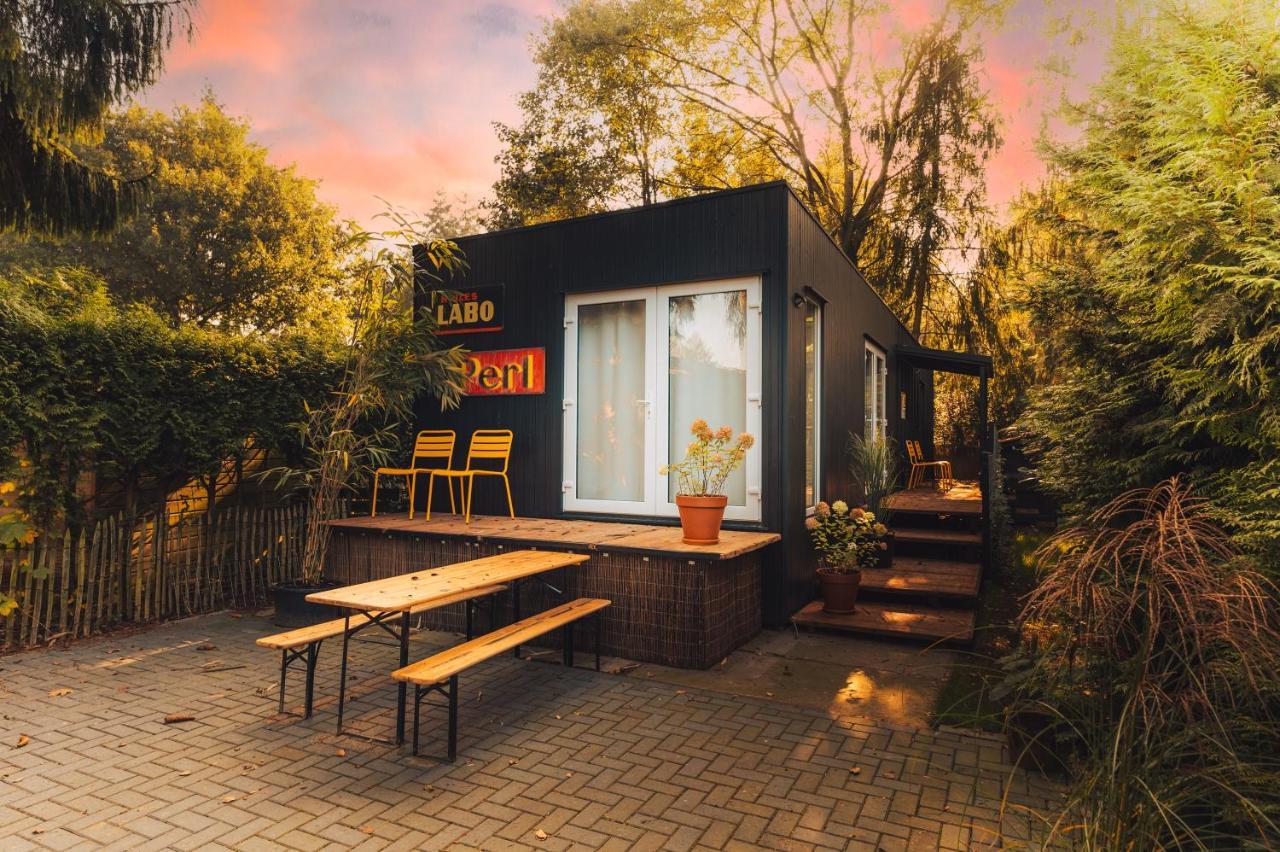 Koudhoorn Black Cabin, Uniek Nieuw Verblijf Midden Op De Veluwe المظهر الخارجي الصورة