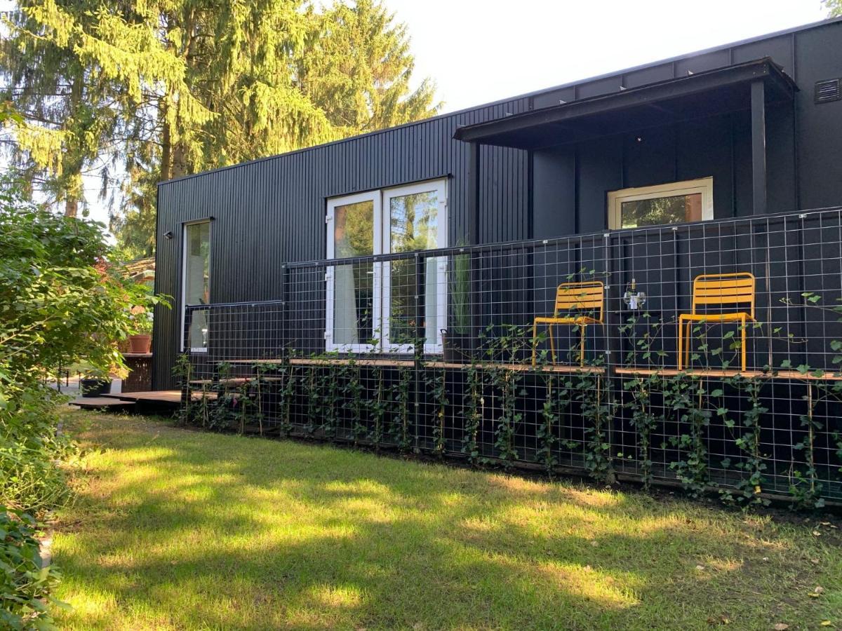 Koudhoorn Black Cabin, Uniek Nieuw Verblijf Midden Op De Veluwe المظهر الخارجي الصورة